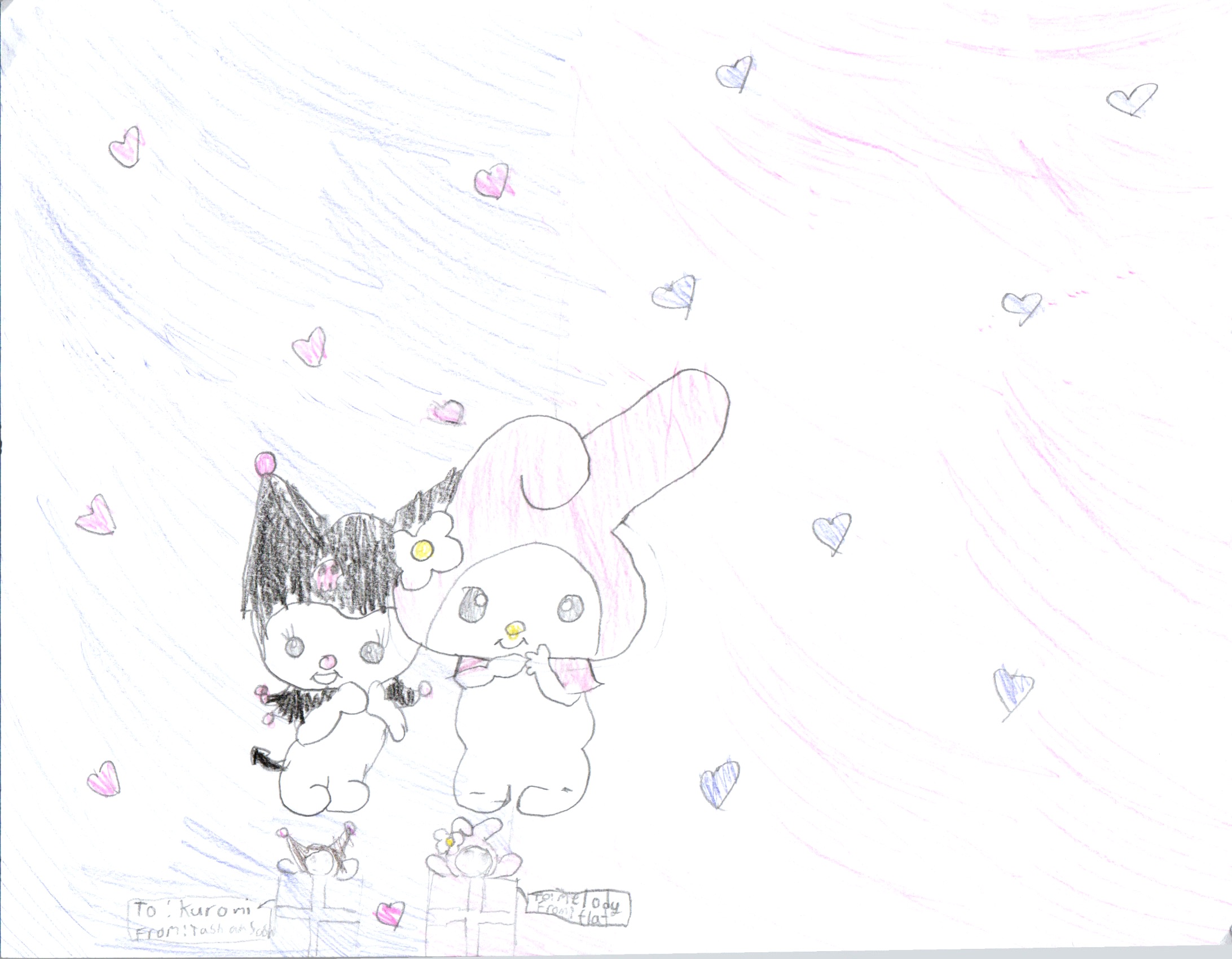 My Melody and Kuromi